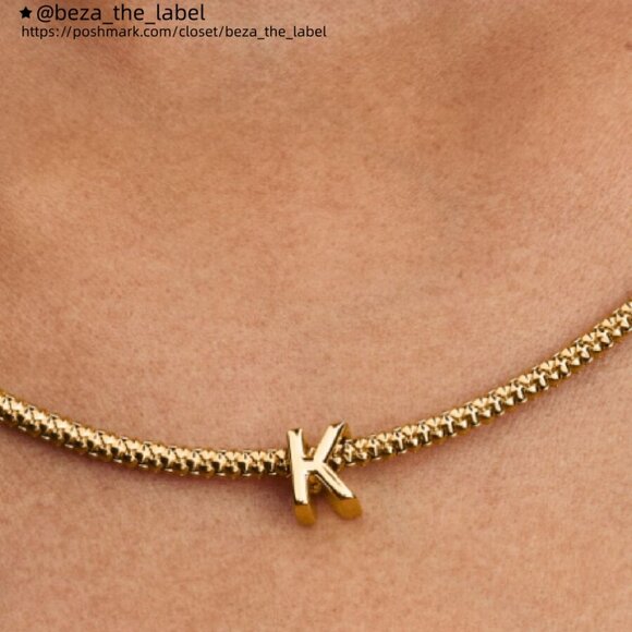 Pandora Letter K Alphabet Mini Charm|Pendant - Picture 2 of 2